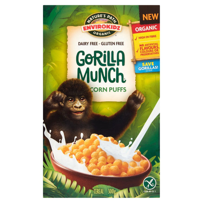 Nature Pfad glutenfreie Bio -Müsli Gorilla Munch 300 g