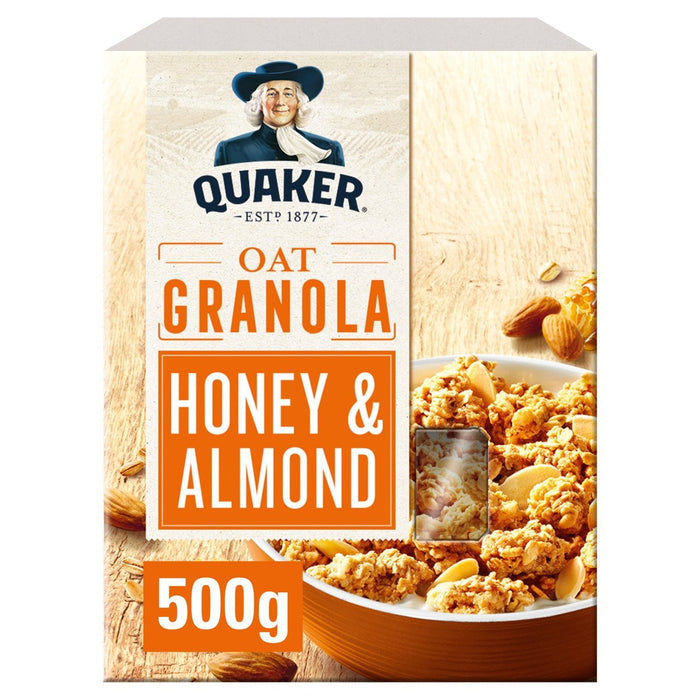 Quäker Hafer Müsli Honey & Mandel 500G