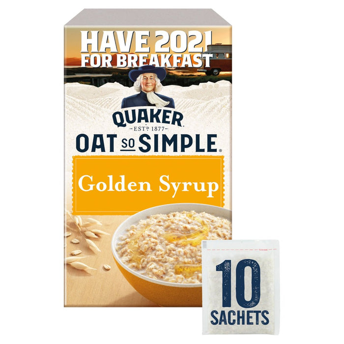 Quäker Hafer so einfach goldener Sirupbrei 10 x 36 g