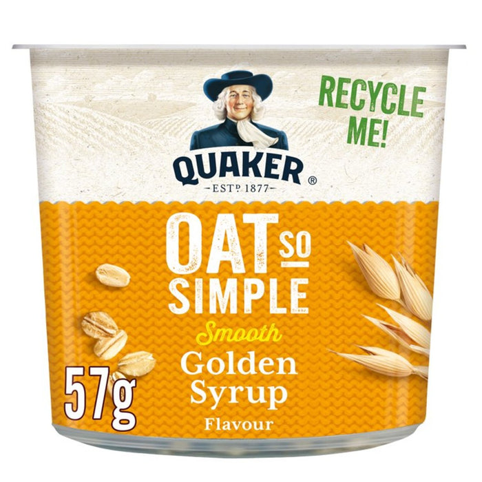 Quaker Oat So Simple Golden Syrup Porridge Pot 57g