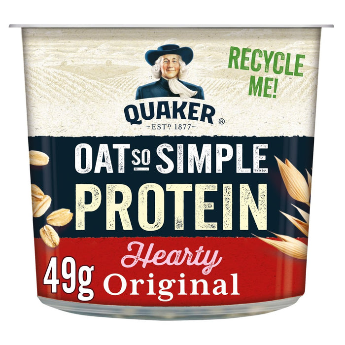 Quaker avena tan simple bote de gachas de gachas 49G