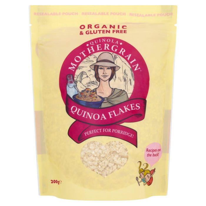 Quinola Mothergrain Organic Quinoa Flakes 200g