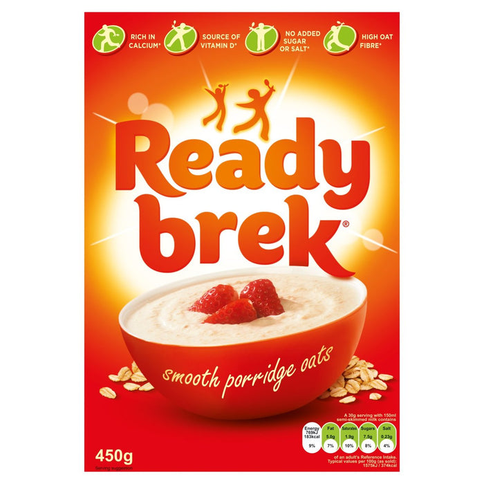 Ready Brek Smooth Porridge avoine d'origine 450G