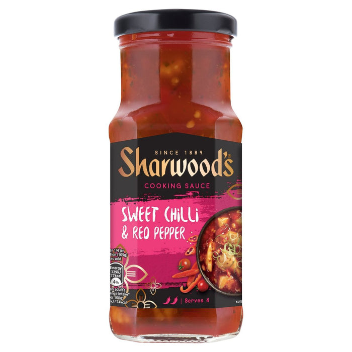 Sharwoods Sturzbraten süßer Chili & rotes Pfeffer Kochen Sauce 425g