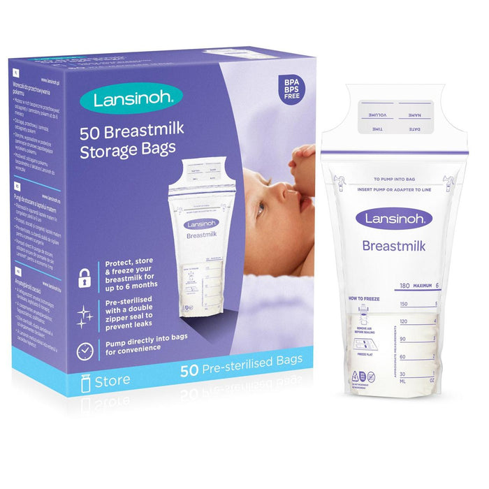 Sacs de rangement Lansinoh Montmilk 50 par paquet