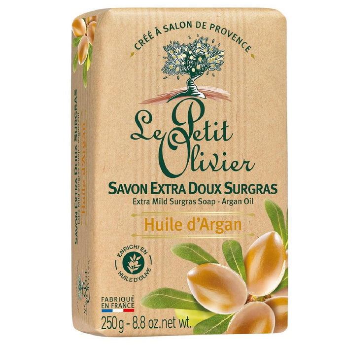 Le Petit Olivier Extra Mild Argan Oil Soap Bar 250G