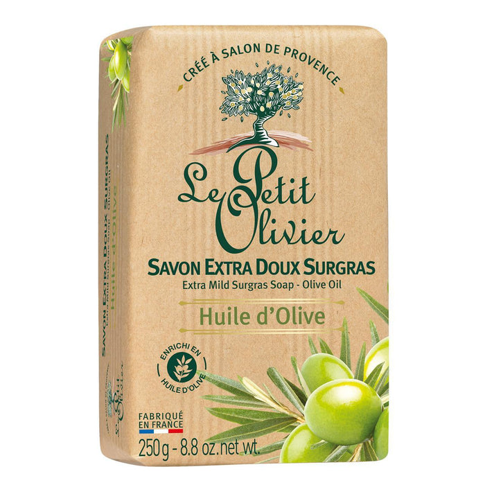 Le Petit Olivier Savon surgras extra-doux avec l'huile d'olive 250g