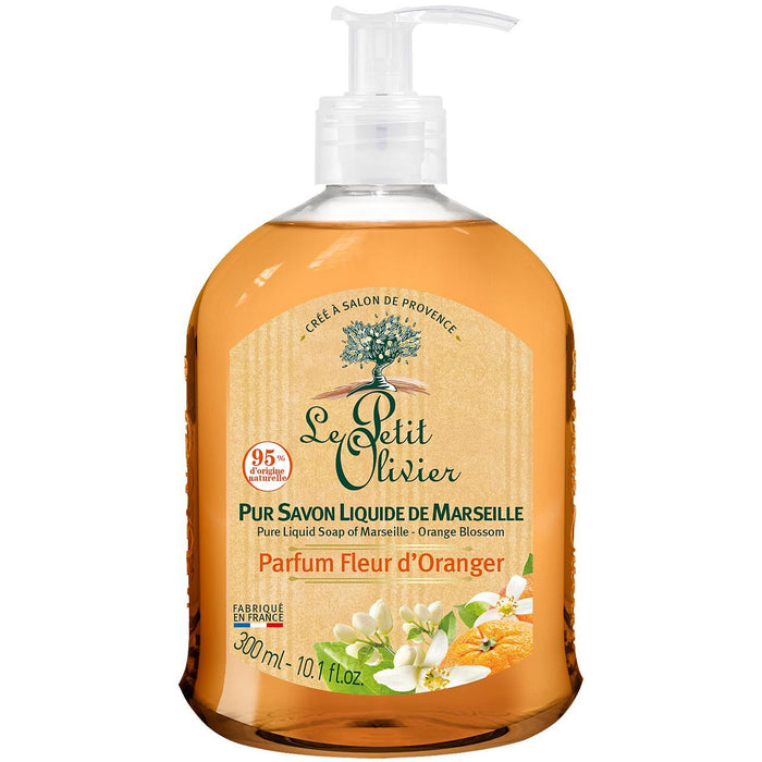 Le Petit Olivier Pure Liquid Savon de Marseille Orange Blossom 300 ml