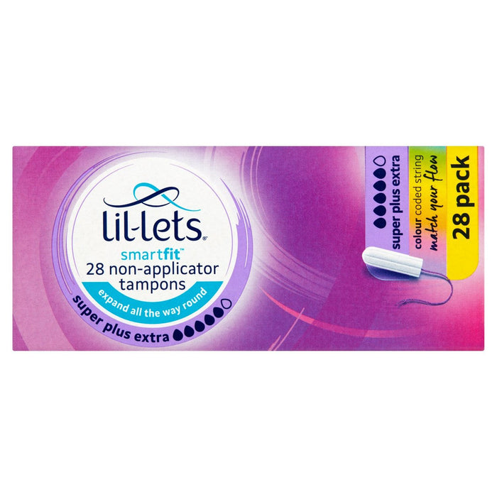 Lil-lets non applicateur super plus 28 supplémentaires par pack