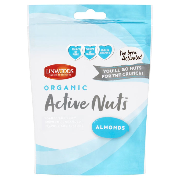 Linwoods Active Organic Almonds 70G