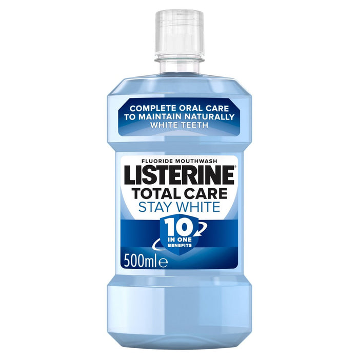 Listerine Total Care Stay White Mouthwash 500ml