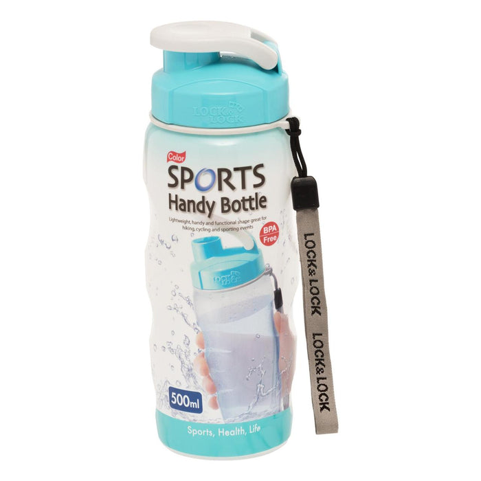 Lock & Lock Sports Bottle with Strap Blue 500ml