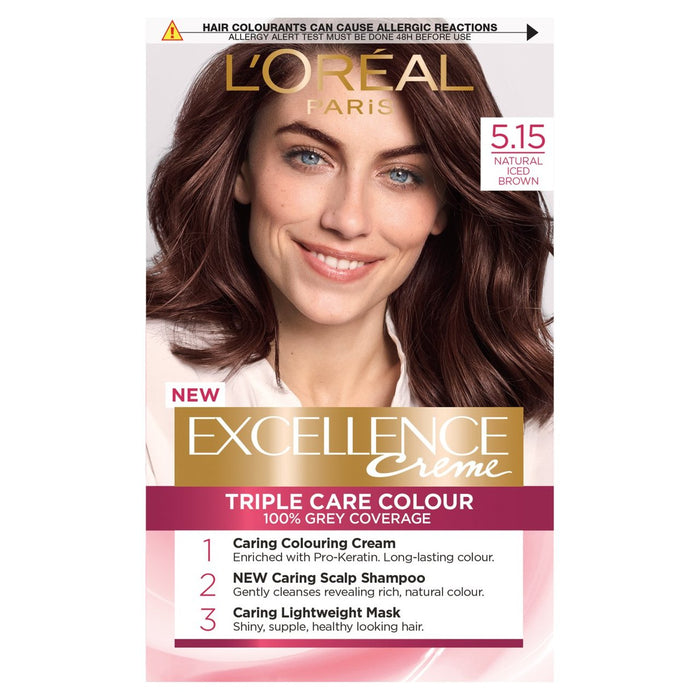 L'Oreal Excellence 5.15 Natural Iced Brown Hair Dye