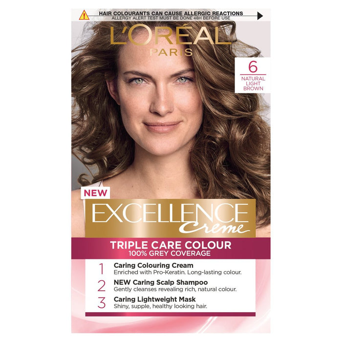 L'Oreal Excellence Natural Hell Brown 6