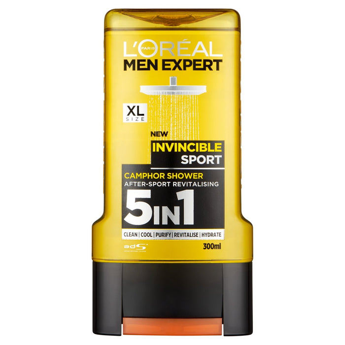 L'Oreal Men Expert Invincible Sport Shower Gel 300ml