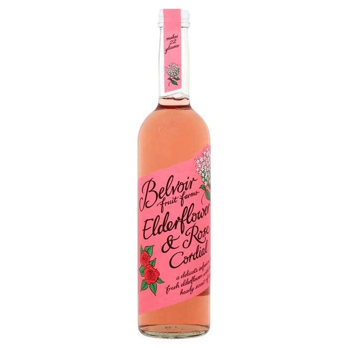 Belvoir Elderflower & Rose cordial 500ml