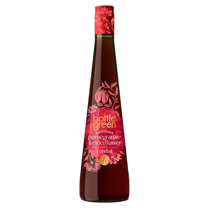 BottleGreen Pomegranate & Elderflower Cordial 500ml