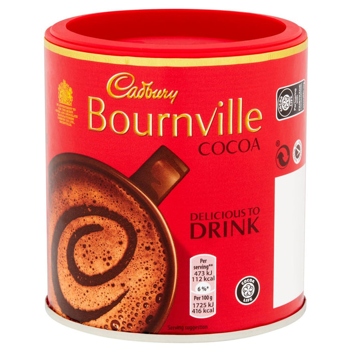 Cadbury Bournville Fairtrade Cocoa 125G