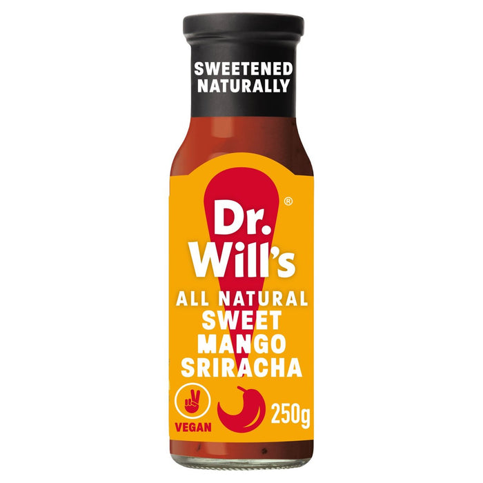 Dr Will's Sweet Mango Sriracha salsa picante 250g