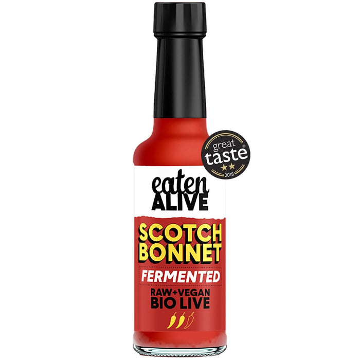 Coup de bonnet scotch vivant sauce piquante fermentée 150 ml