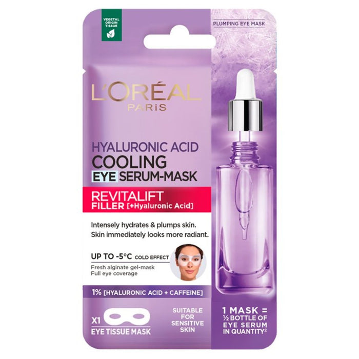 L'Oréal Paris Hyaluronic Acid Eye Flans Mask 11G