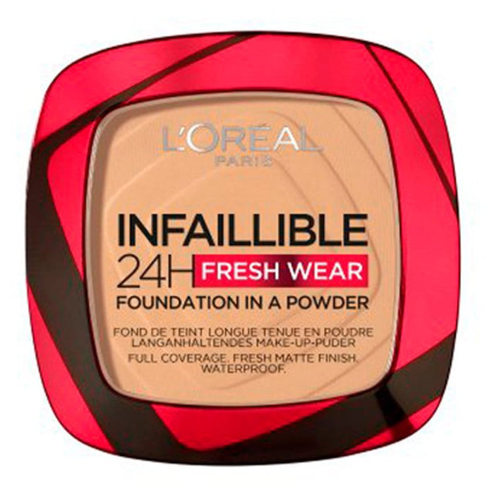 Fondation Infallible 24H de L'Oréal Paris dans une poudre 200 Sable d'or