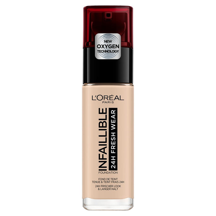 L'Oreal Paris Infallible 24hr Freshwear Liquid Foundation 15 Porcelain