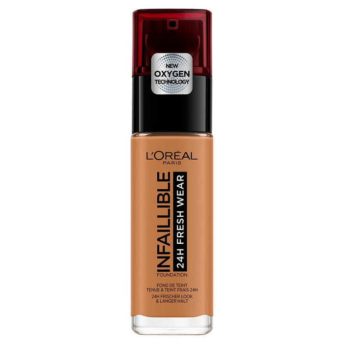 L'Oreal Paris Infallible 24 horas Fresh Wear Liquid Foundation 330 Hazelnut