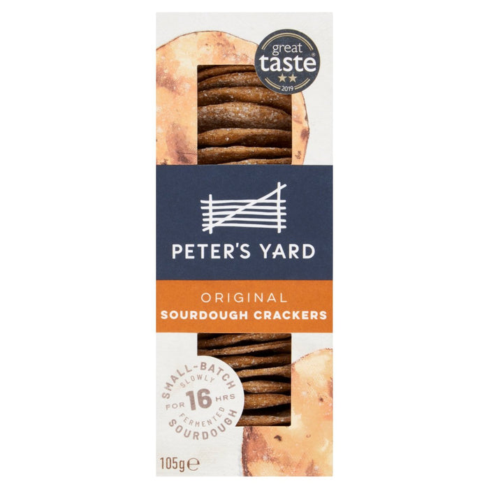 Galletas de masa fermentada originales de Peter's Yard 105g 