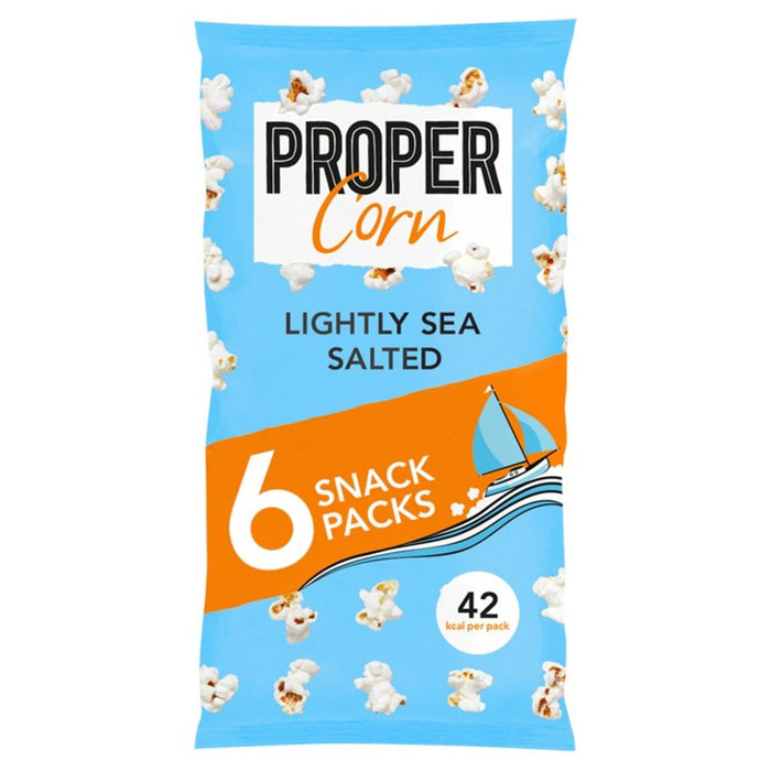 Propercorn Lightly Sea Salted Multipack 6 x 10g