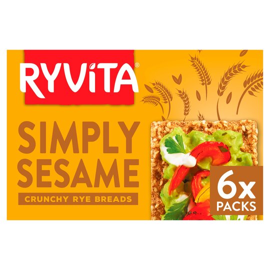 Ryvita Sesame Crispbread 250g