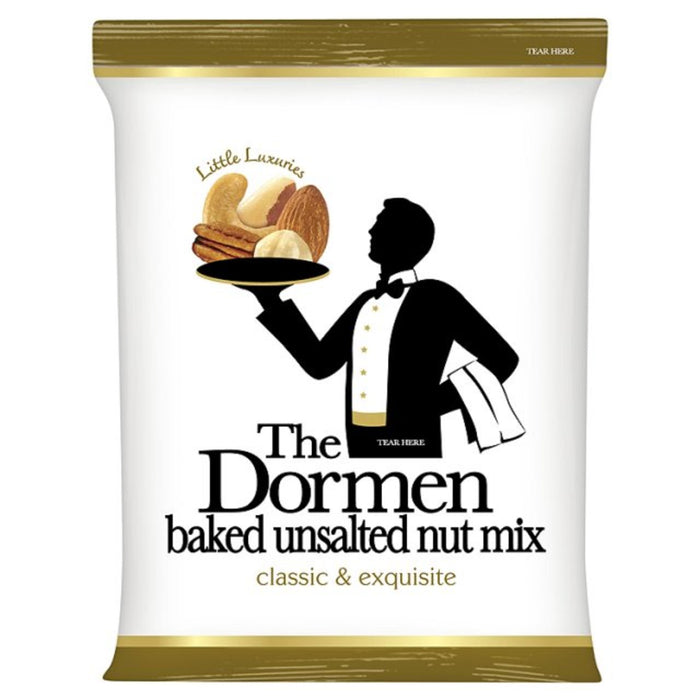 Nueces mixtas sin sal horneadas The Dormen 130g 