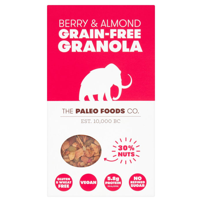 The Paleo Foods Co Berry & Almond-Grain Granola 285G