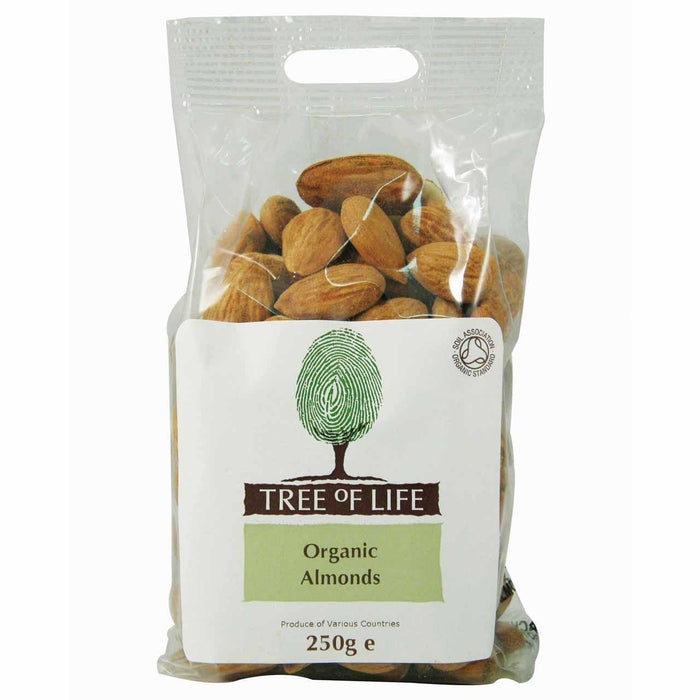 Tree of Life Organic Whole Almonds 250g