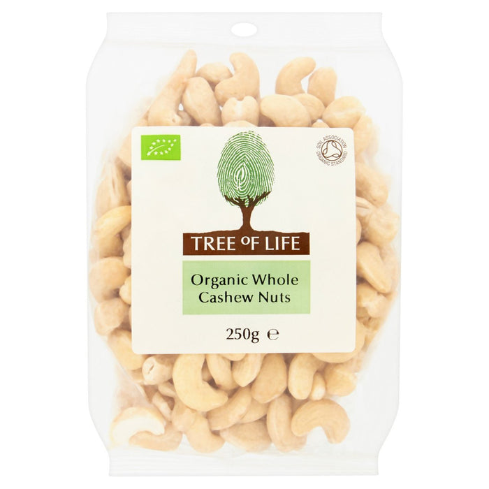 Arbre de vie biologique noix de cajou entier 250g