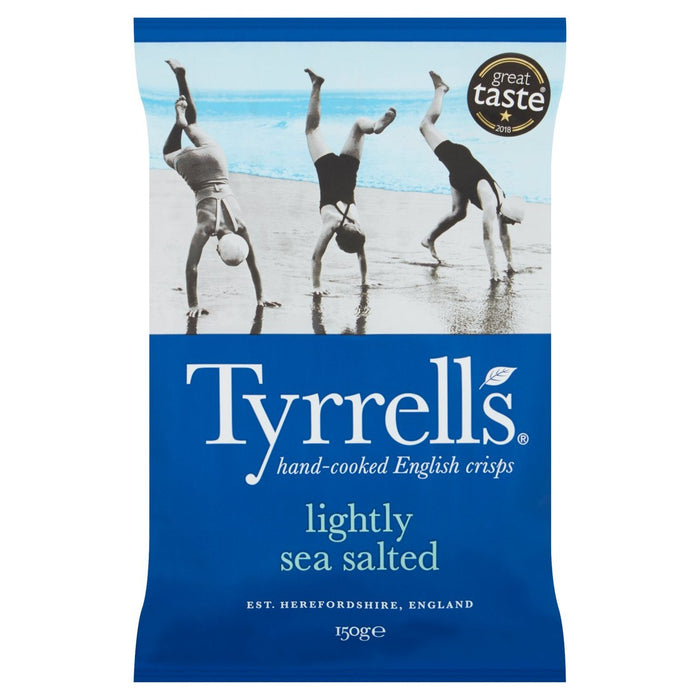 Tyrrells Crips à salé légèrement en mer 150g