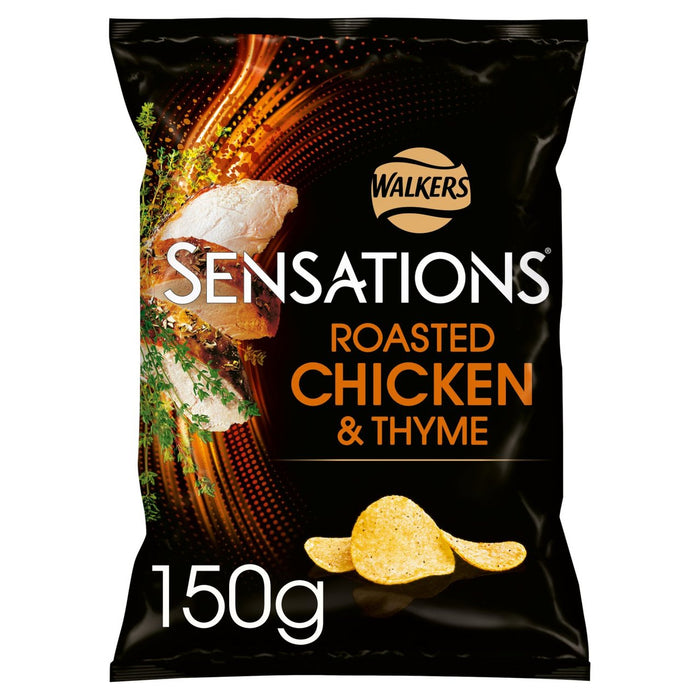 Sensations poulet rôti et chips 150g