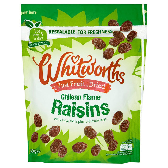 Whitworths Flame Snacking Raisins 300g