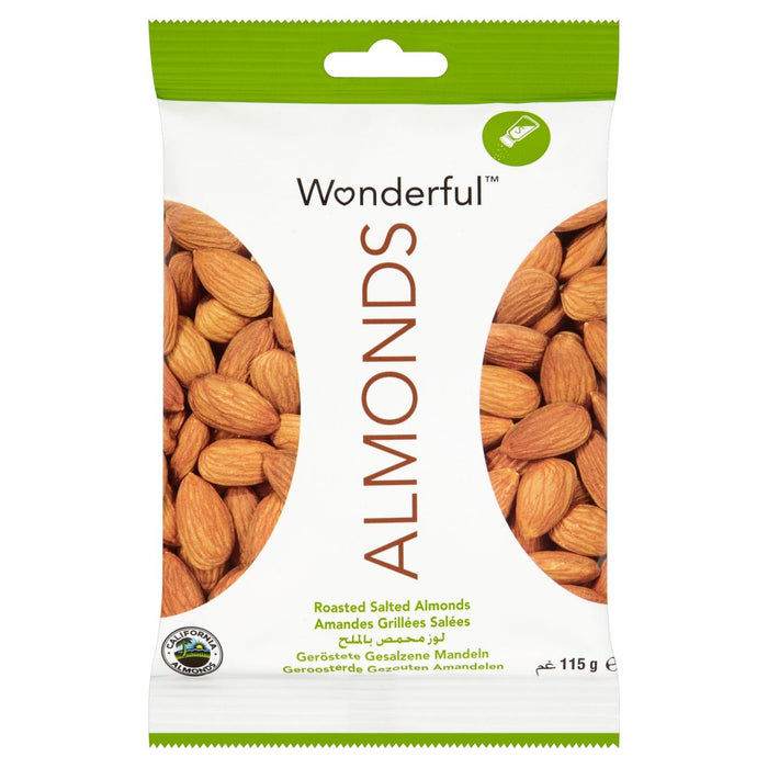 Merveilleuses amandes rôties et salées 115g