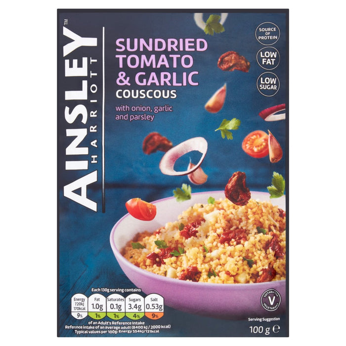 Ainsley Harriott Tomate secado y ajo Coous 100g 100g