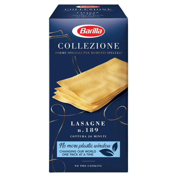 Hojas de lasaña de Barilla 500g