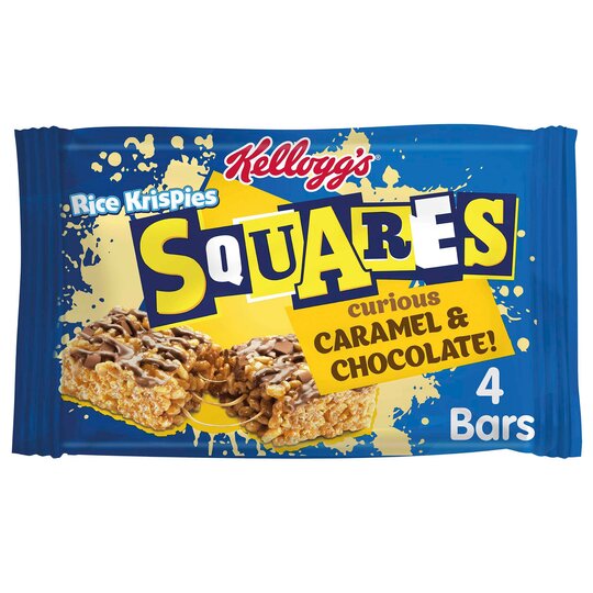 Kellogg's Rice Krispie Squares Caramel 4 x 36g