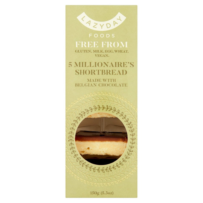 Lazy Day frei von Millionaires Shortbread 150g