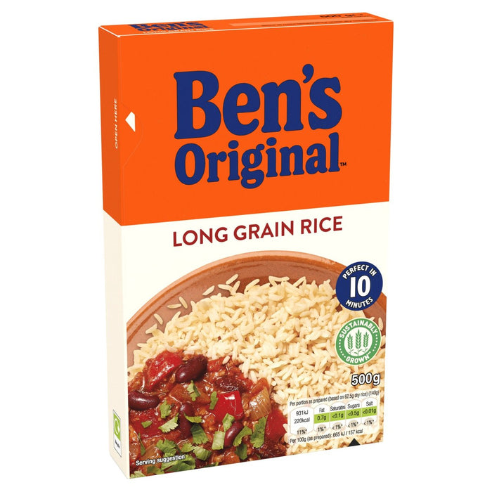 Bens Riz à grains longs d'origine 500g