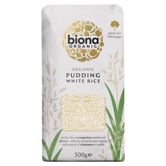 Biona Organic Pudding Rice 500g