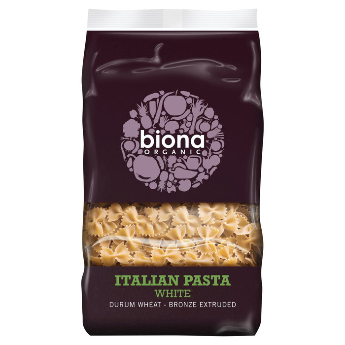 Biona Organic White Farfalle 500G