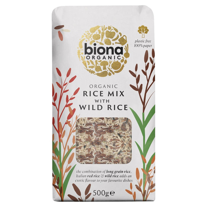 Biona Organic Wild Rice Mix 500G