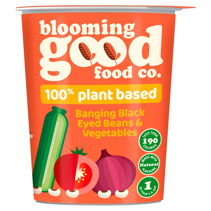 Blühende Good Food Co. Black Eyed Bean und VEG 55G