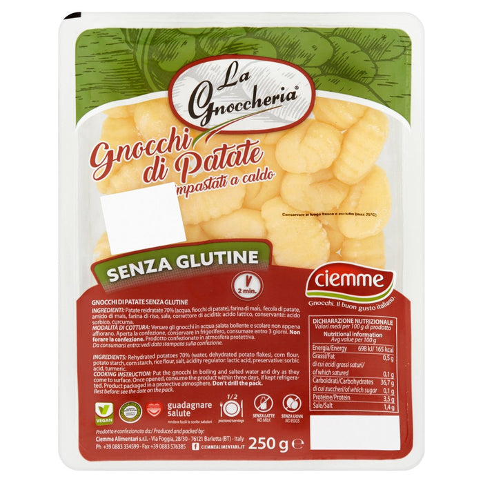 Ciemme la gnoccheria glutenfreie gnocchi 250g