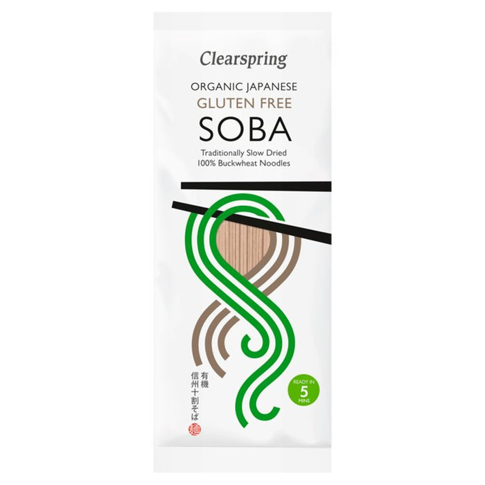 ClearSpring Wheat Free Organic Soba Sobwheat Noules 200g